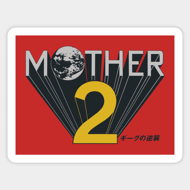 MOTHER 2 (Earthbound) Sticker by Good Shirts Good Store Good Times